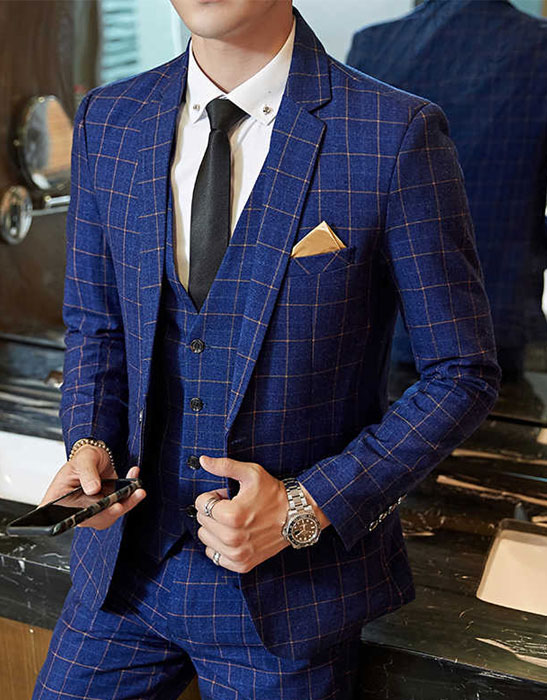 Men's Formal 3 pc Suit